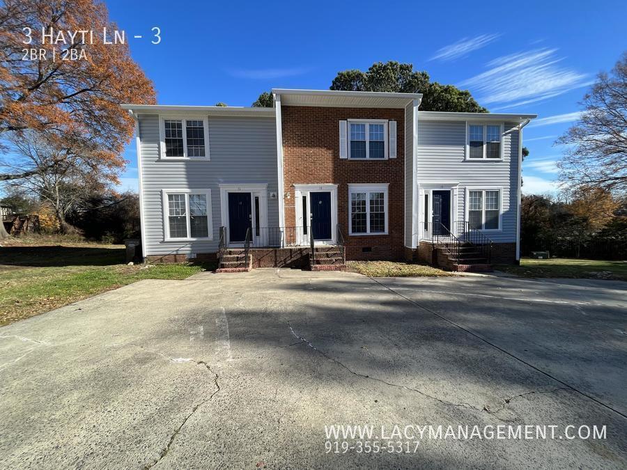 3 Hayti Ln, Durham, NC 27701 Townhome Rentals in Durham NC