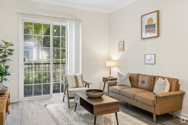 Madison - 1 BR, 1BA - 748SF - Living Room - The Alexander at Ghent
