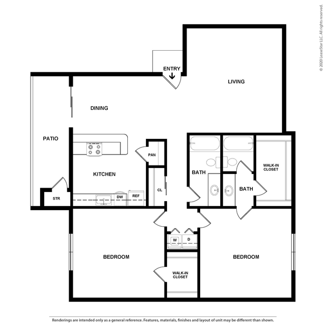 B2 - 2D - Maxton West Apartment Homes