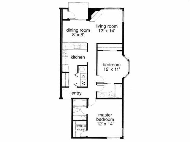 2BR/2BA - Pacific Pointe Apartments