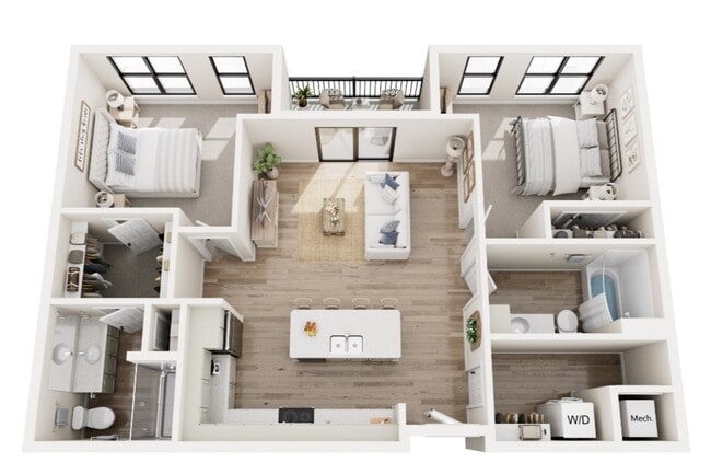 Two Bedroom Apartment - Allen Bay