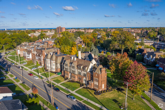 Aerial Photo - Ludlow Woodland Apartments