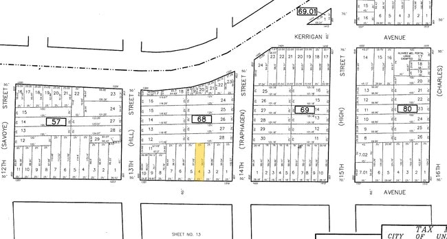 Plat Map - 1215-1217 Summit Ave