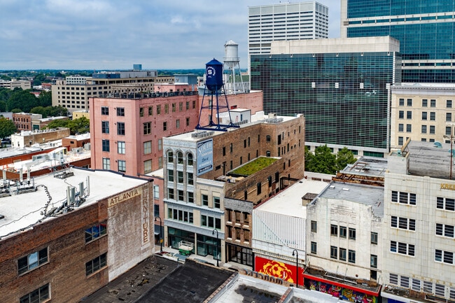 Aerial - Eighty-Five Peachtree