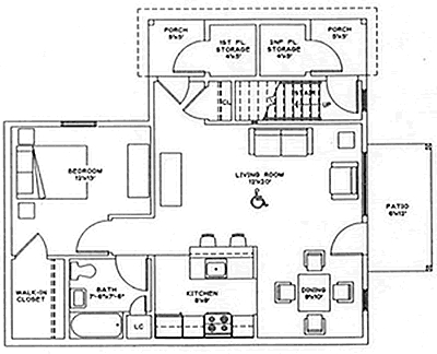 1HAB/1BA - Linderman Creek II Apartments