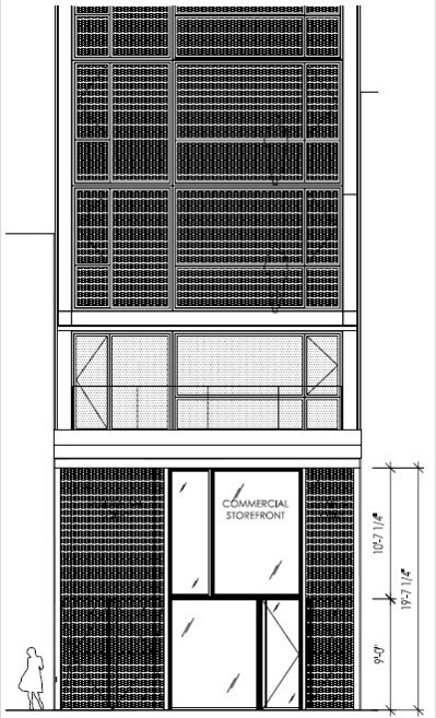 Fachada de planta - 30 Orchard St