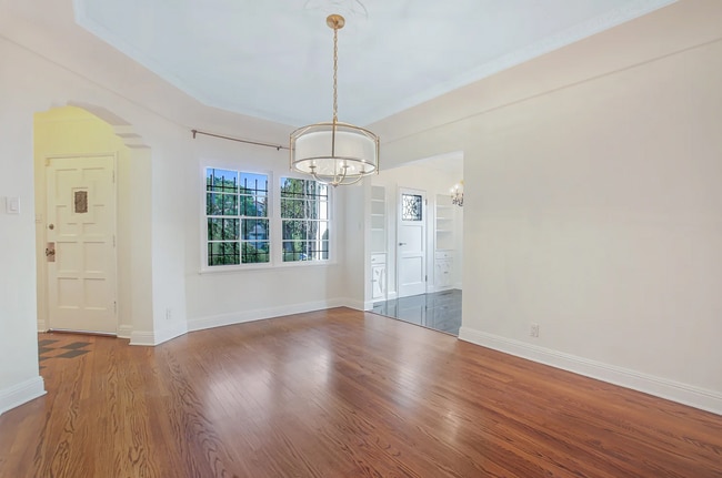 Entryway and formal dining room - 1074 S Genesee Ave