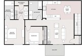 2 Bedroom 2 Bathroom - Upper