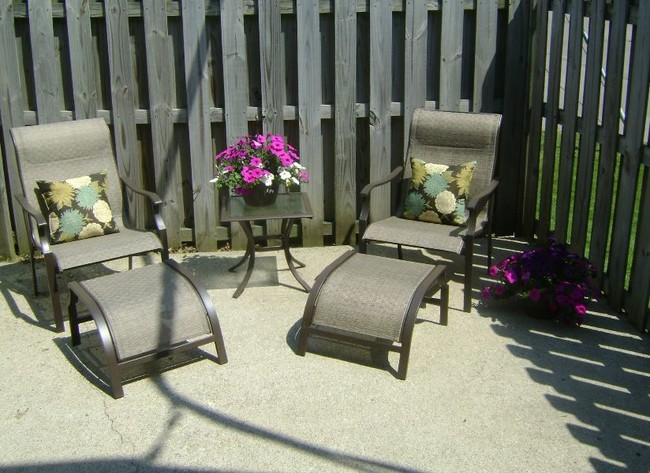 Private Patio - Bayberry Place Townhomes