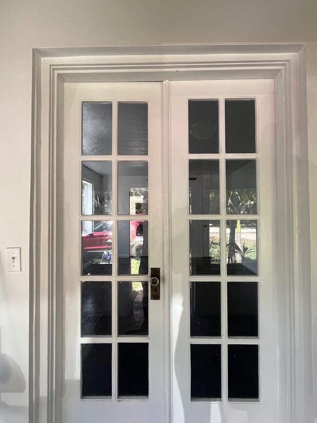 French Doors Leading to Living Area - 160 NE 87th St