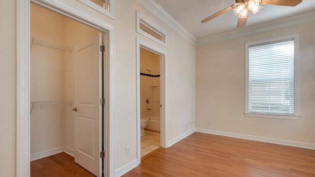 Master Bedroom Viewing Bathroom and Closet - 536 E Gwinnett St