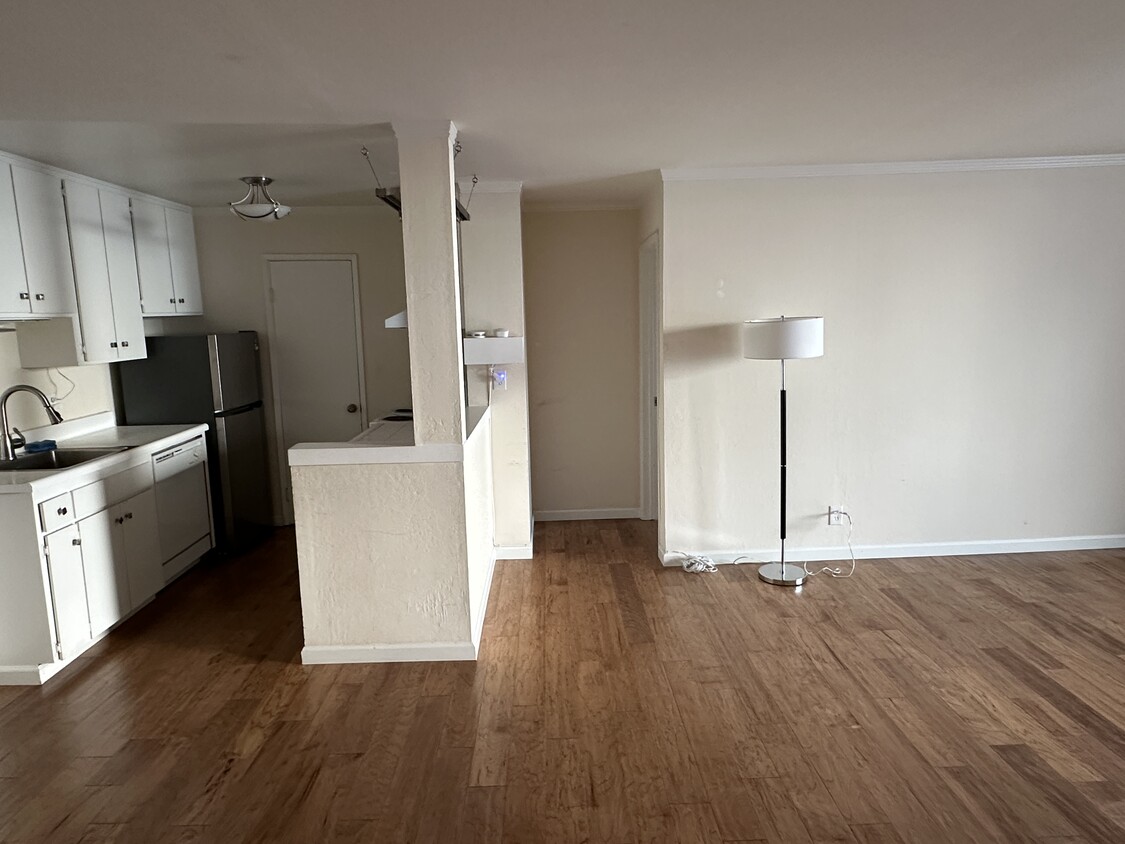 Kitchen w Part of Living room - 250 Whitmore St