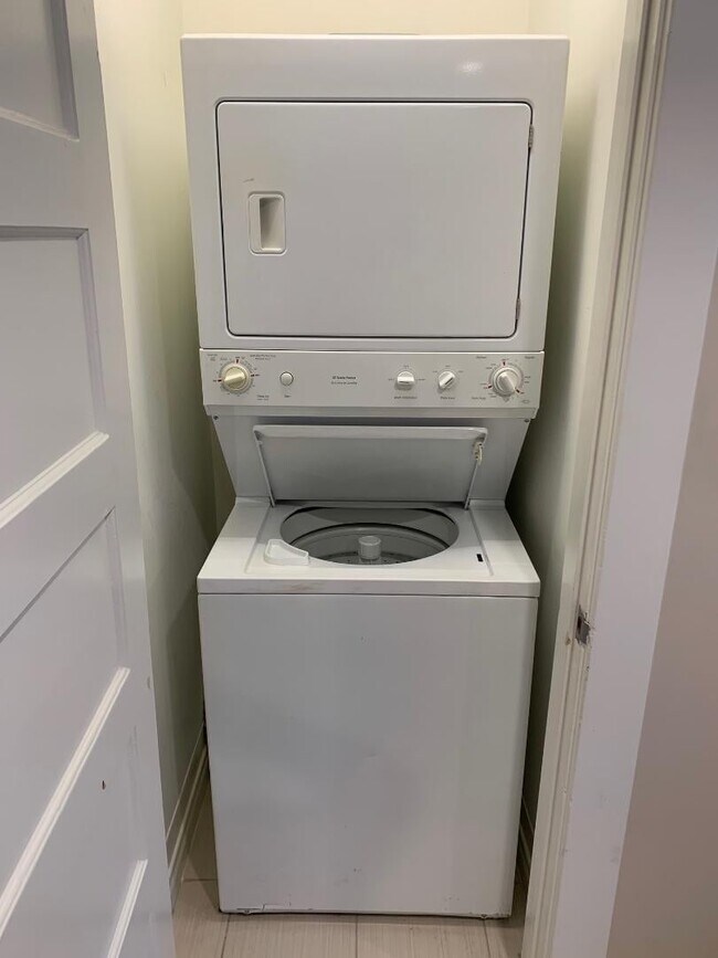 Washer and dryer included in the unit - 1314 N Vista St