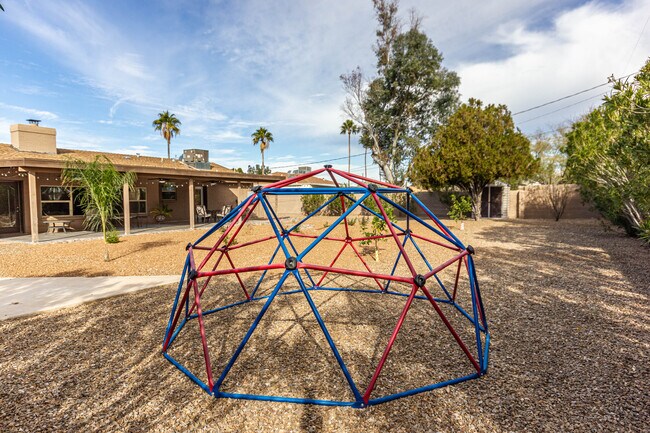 Back yard and play structure - 2010 N Campbell Ave