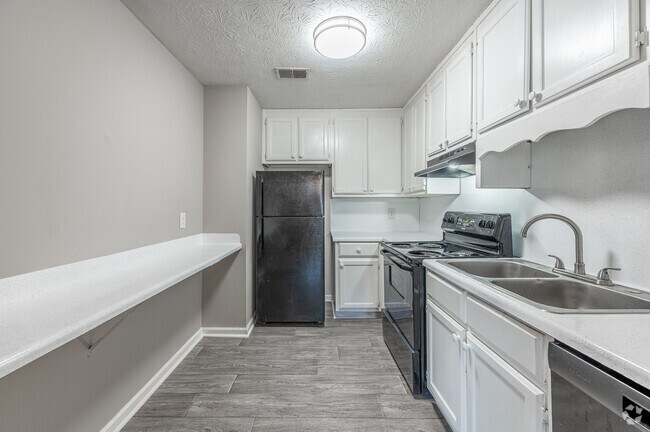 2 habitaciones, 1 baño - 700 pies cuadrados - RT65_B - Cocina - Alcovy Terrace