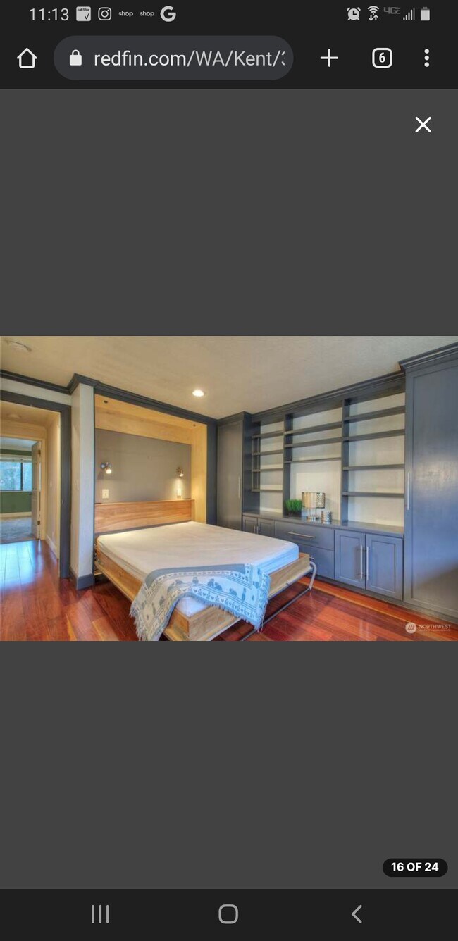 Murphy fold down bed in office - 317 Kennebeck Ave S