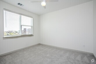 1BR, 1BA - 687 SF - Bluebonnet Bedroom - Meridian at Wylie - 55+ Affordable Apartments