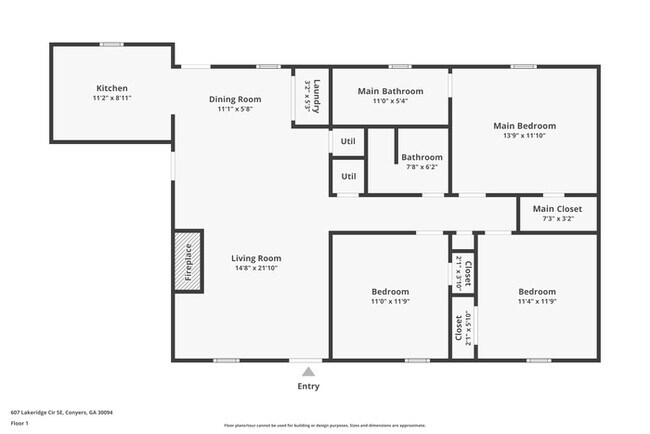 Foto del edificio - Cute and Cozy 3 Bedroom in Conyers!