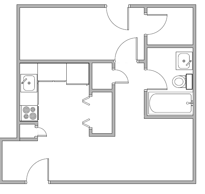 1HAB/1BA - Stevens Greens Apartments