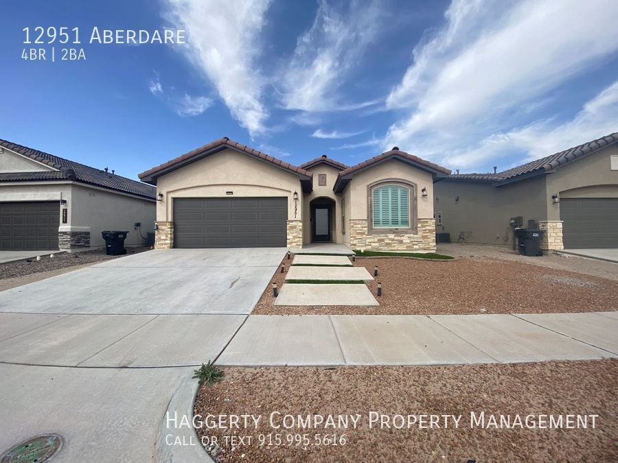 East El Paso 4 bed Refrig A/C House Rental in El Paso, TX