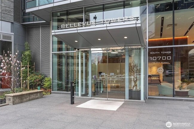 South Bellevue Tower Entrance - 10700 NE 4th St