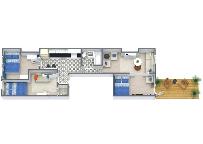 Foto del edificio - Top Level 3 BR Townhouse Custom Apt.  with large private outdoor Space