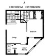 A- 1 Bedroom