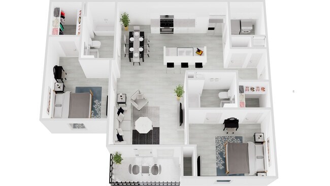 Plano de planta - Tranquility at Decatur