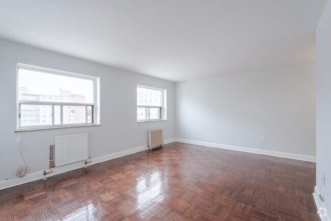 2 chambres, 1 salle de bain - 750 pi² - Salon - Leadway Apartments