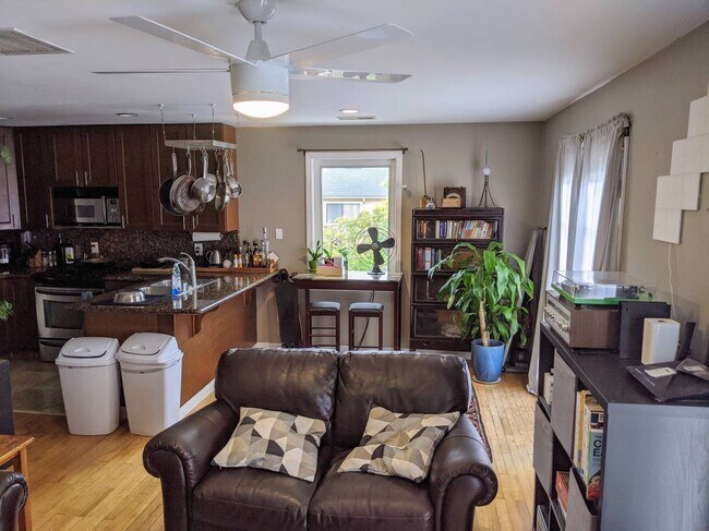 Kitchen - Dining area - pix taken from living area - 1813 Oliver Ave