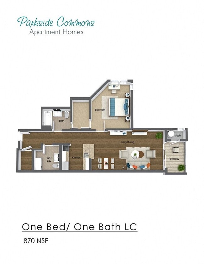 Interior Photo - Parkside Commons Apartments