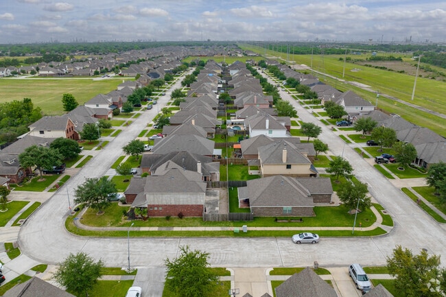 Master planned communities are being built around the outskirts of the city of Deer Park.