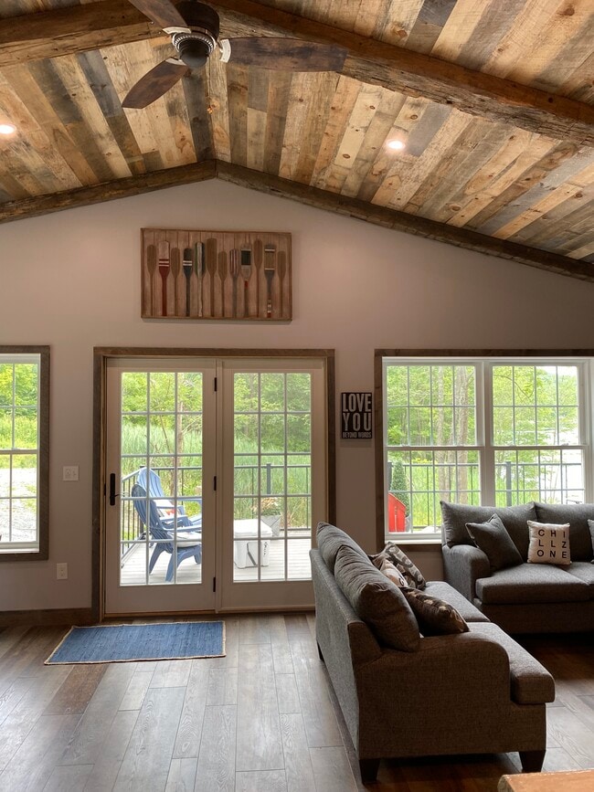 Deck off Kitchen - Overlooks the lake! - 204 Eastern Union Tpke