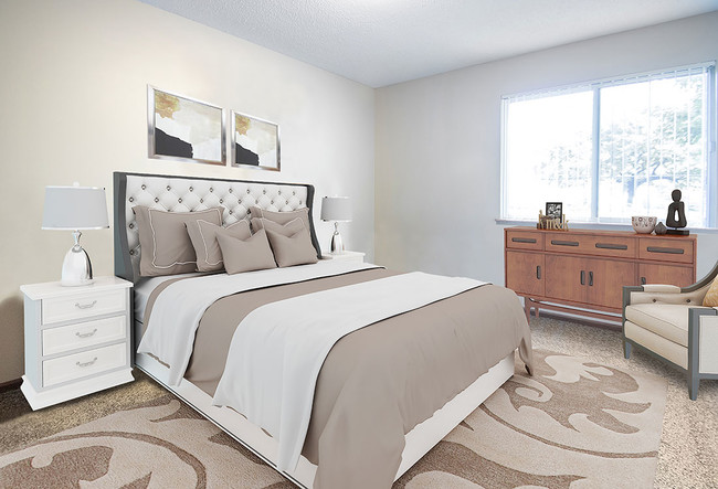 Bedroom - Delaware Crossing Apartments & Townhomes