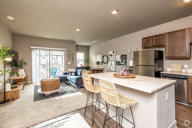 1BR Burgundy - Overview - The Sterling at Prairie Trail - Phase 1