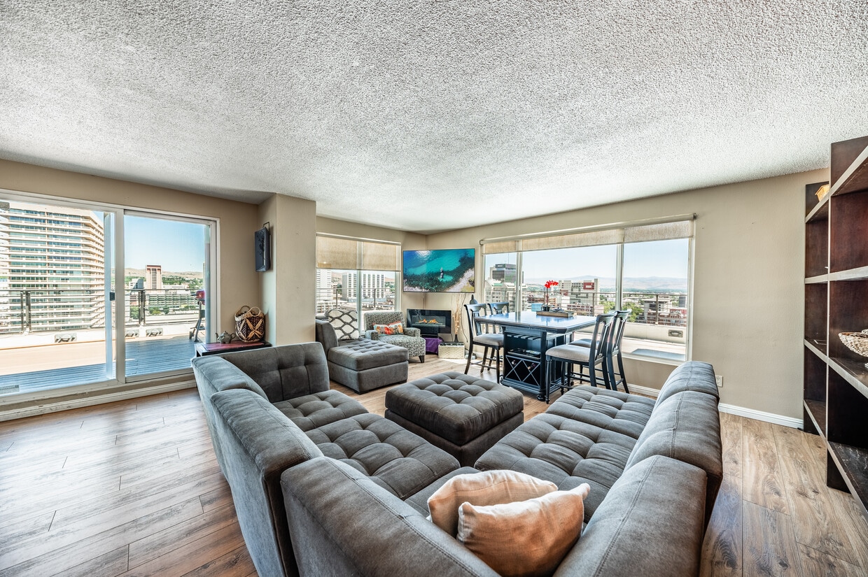 View of Reno Penthouse Downtown l Unparalleled Views-Walk to Downtown ... - Vrbo