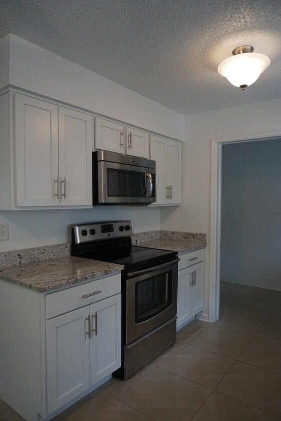 New cabinets and granite countertops - 201 N Hampton Ave