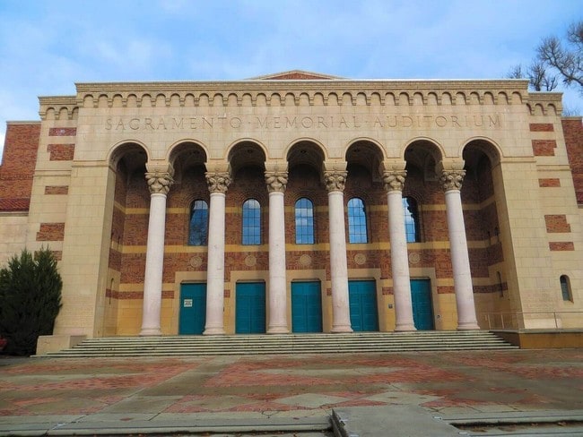 The historic Memorial Stadium was built in 1926