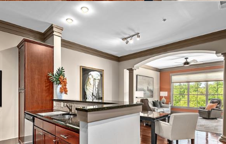 View form Kitchen into living room - 42 Schenck Pky