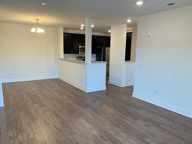 Living room connected with Kitchen - 624 Marion Ln