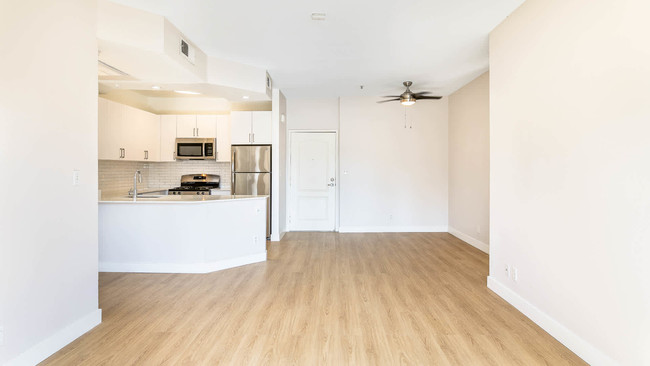 Kitchen and Living Room with Hard Surface Flooring - Academy Village