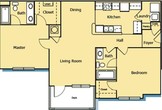 2 Bedroom 2 Bath