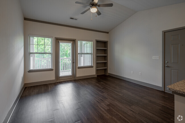 1BR, 1BA - A1 - 729SF -Living Room - Vintage Burkitt Station