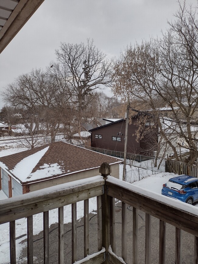 View from deck - 243 Guelph St
