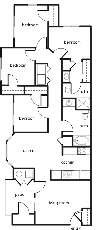 4HAB/2BA - Blue Oak Court