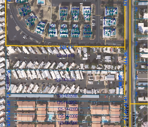 Aerial Photo - Greenhaven Mobile Home Park