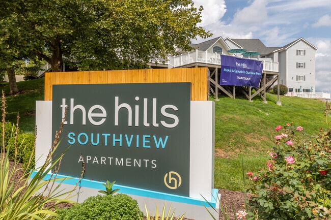 Community Sign - The Hills Southview Apartments