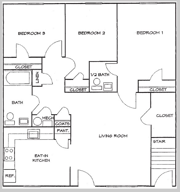 Plano de planta - Campostella Commons