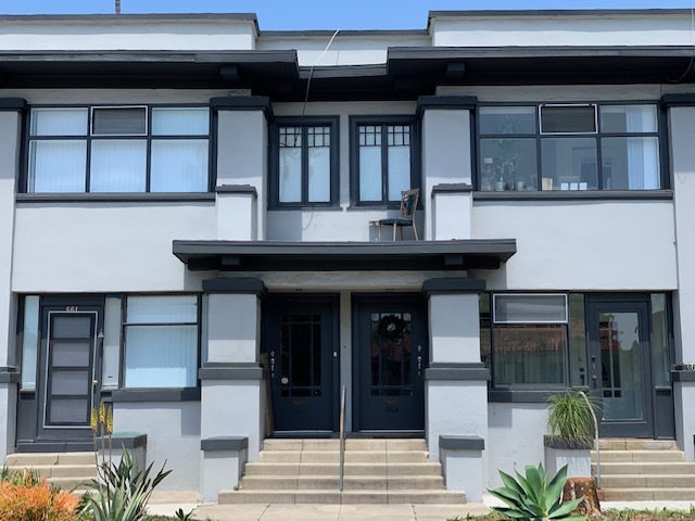 Front of building - 661 E California Blvd