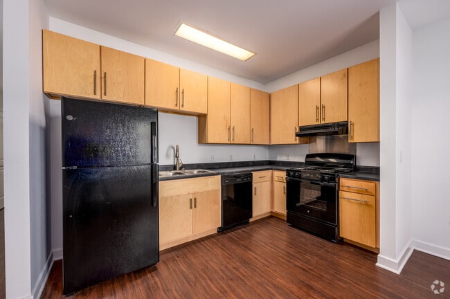1 dormitorio, 1 baño - 625 pies cuadrados - Cocina - 16 Park Apartments